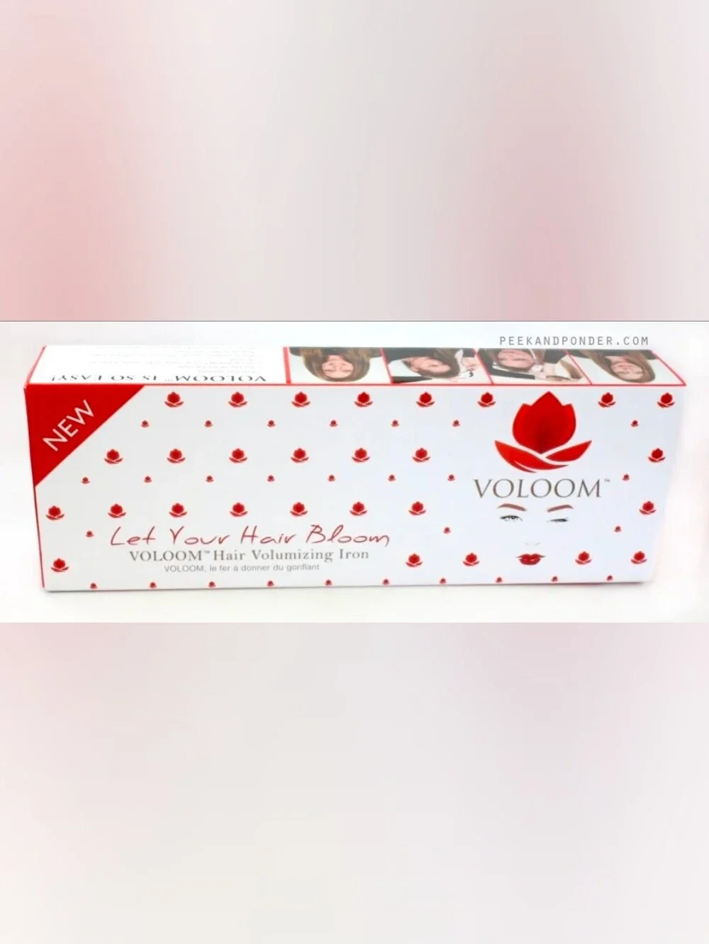 VOLOOM Volumizing Iron - NEW